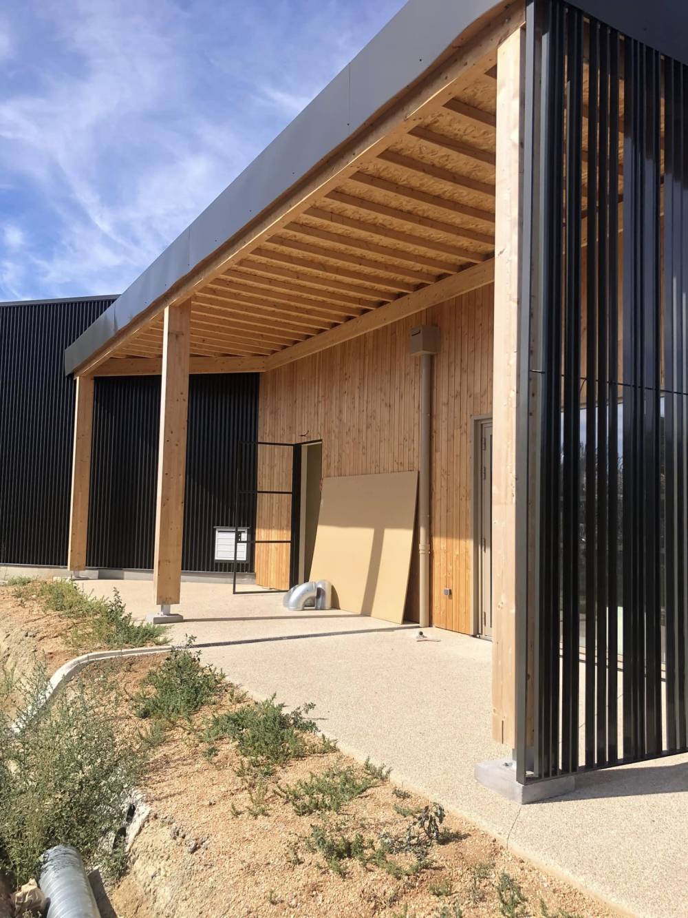 Extension maison bois près de Gargas