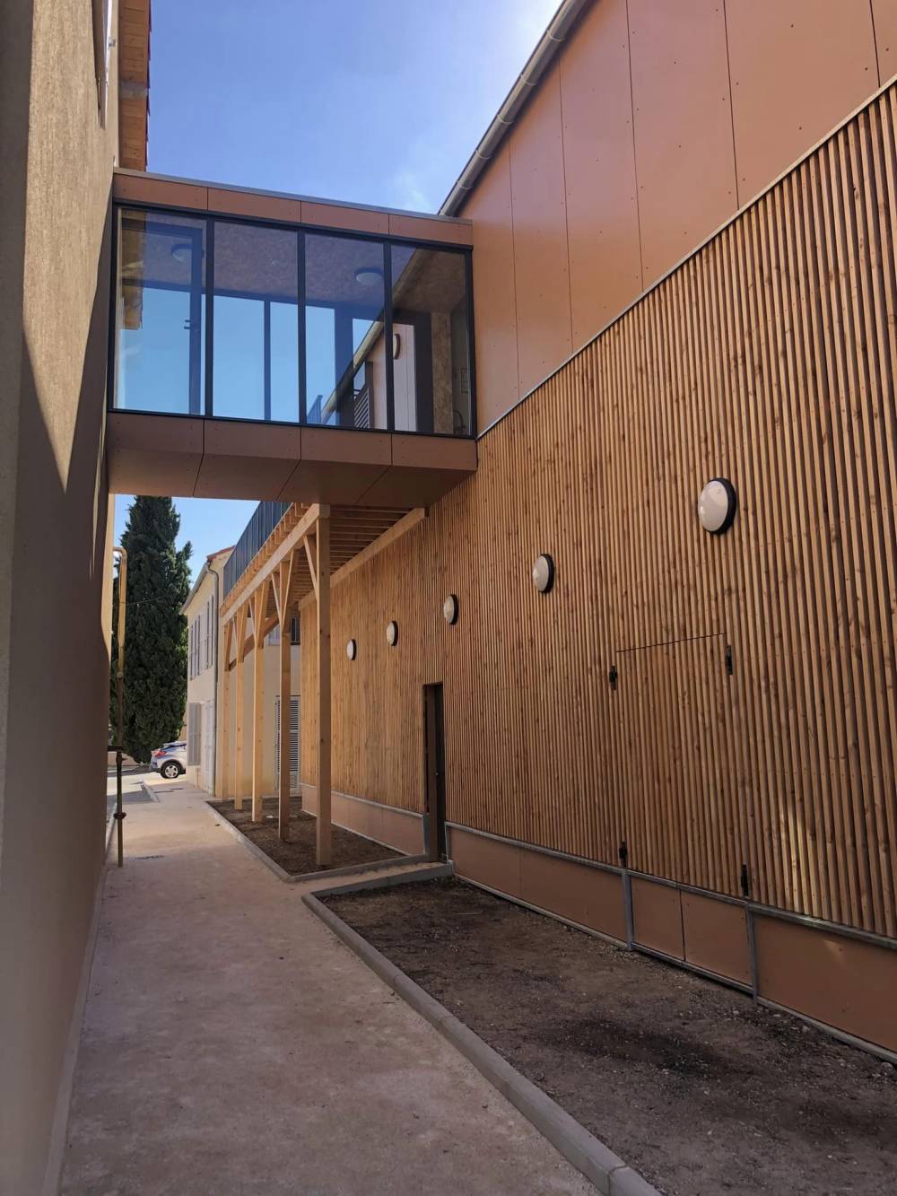 Extension bois près de Gargas