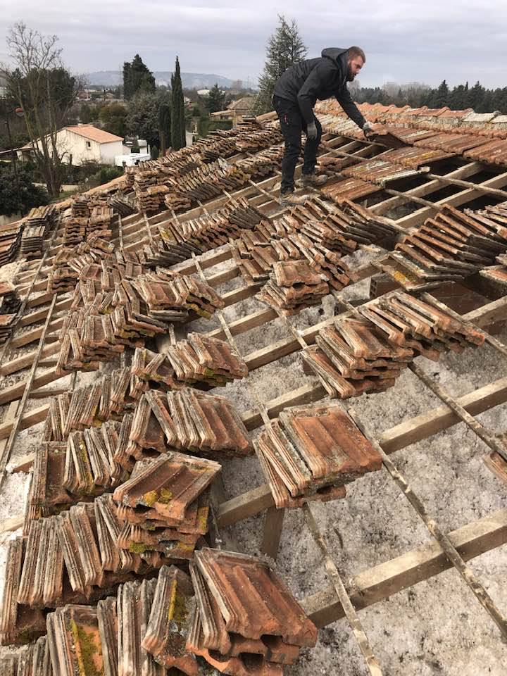 Rénovation de toiture près de Gargas